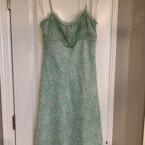 Express paisley strap dress